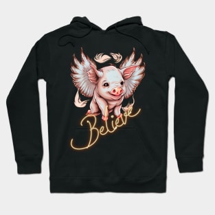 When Pigs Fly: Inspired Design Hoodie